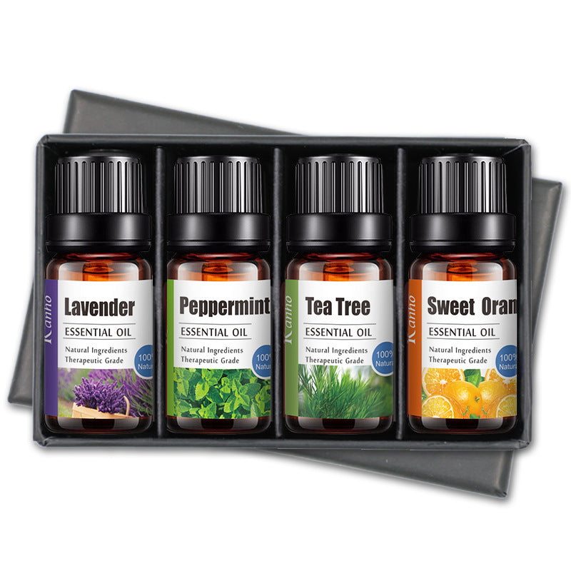 4 x essential oil set